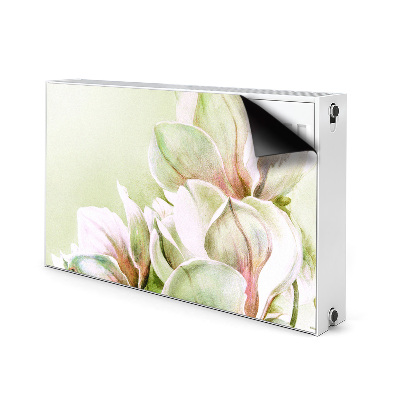 Heizkörperverkleidung magnet Magnolienblüten