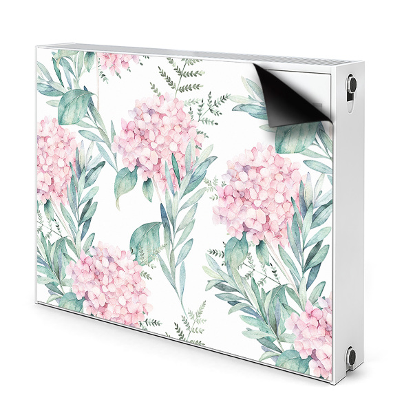 Heizkörperverkleidung magnet Hellrosa blumen