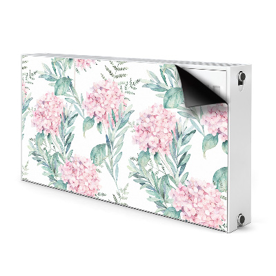 Heizkörperverkleidung magnet Hellrosa blumen