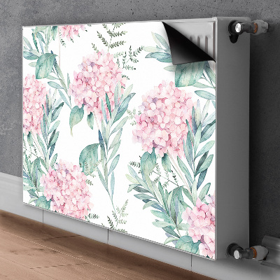 Heizkörperverkleidung magnet Hellrosa blumen