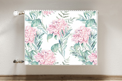 Heizkörperverkleidung magnet Hellrosa blumen