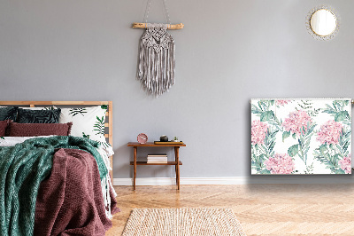 Heizkörperverkleidung magnet Hellrosa blumen