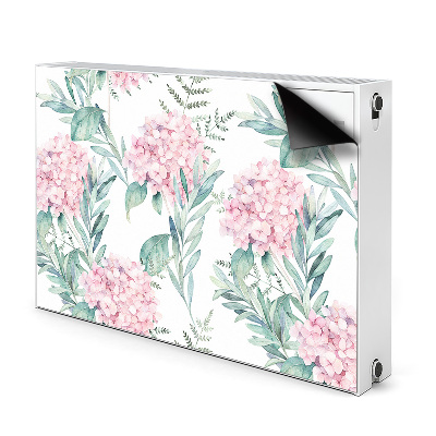 Heizkörperverkleidung magnet Hellrosa blumen