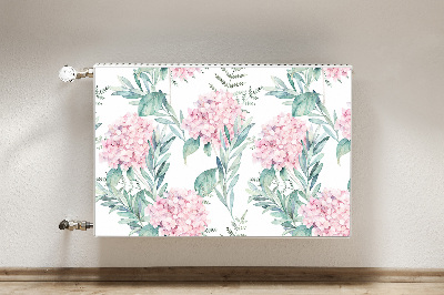 Heizkörperverkleidung magnet Hellrosa blumen