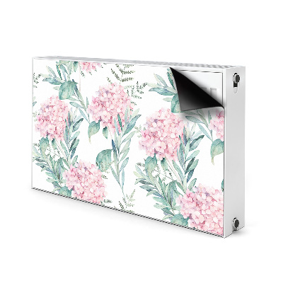 Heizkörperverkleidung magnet Hellrosa blumen