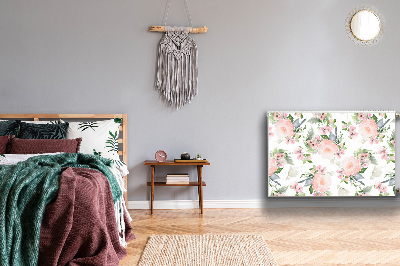 Heizkörperverkleidung magnet Pastellblumen