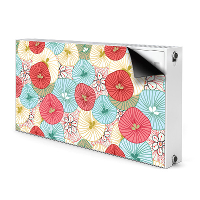 Heizkörperverkleidung magnet Blumenmuster