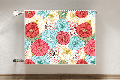 Heizkörperverkleidung magnet Blumenmuster
