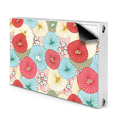 Heizkörperverkleidung magnet Blumenmuster