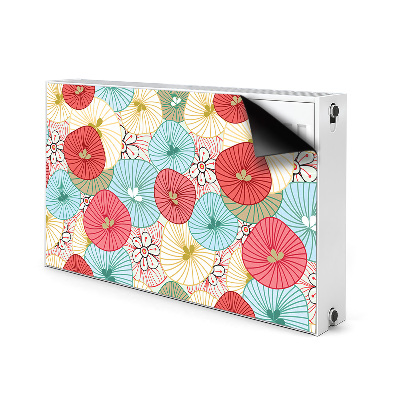 Heizkörperverkleidung magnet Blumenmuster