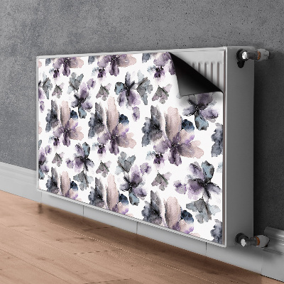 Magnet Heizkörperverkleidung Dunkle blumen