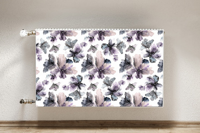 Magnet Heizkörperverkleidung Dunkle blumen