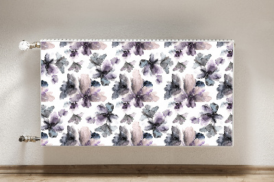 Magnet Heizkörperverkleidung Dunkle blumen