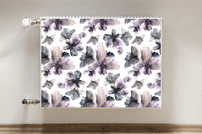 Magnet Heizkörperverkleidung Dunkle blumen