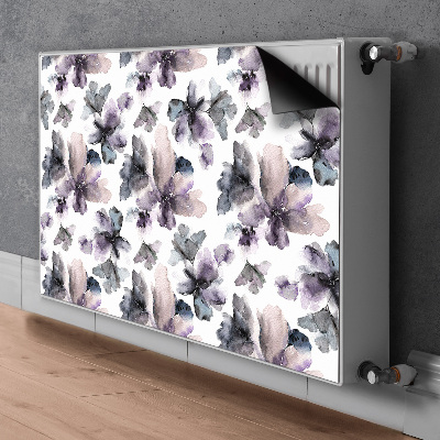 Magnet Heizkörperverkleidung Dunkle blumen