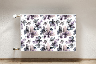 Magnet Heizkörperverkleidung Dunkle blumen