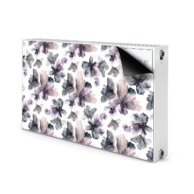 Magnet Heizkörperverkleidung Dunkle blumen