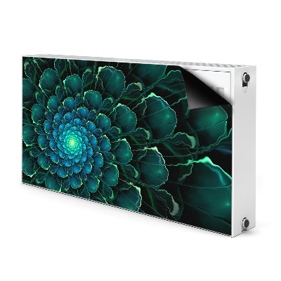 Heizkörperverkleidung magnetisch Grüne blume