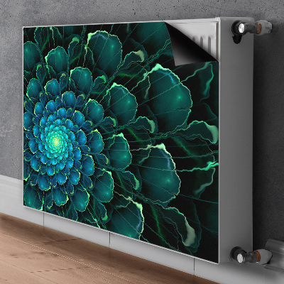 Heizkörperverkleidung magnetisch Grüne blume