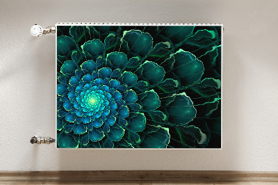 Heizkörperverkleidung magnetisch Grüne blume