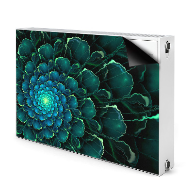 Heizkörperverkleidung magnetisch Grüne blume
