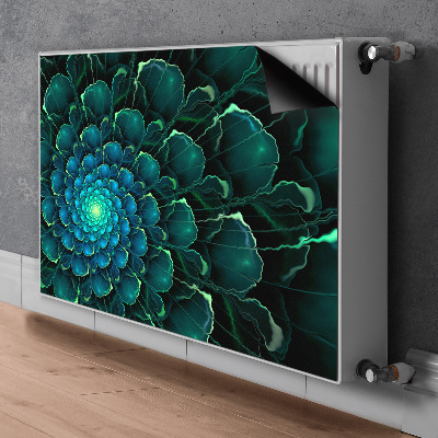 Heizkörperverkleidung magnetisch Grüne blume