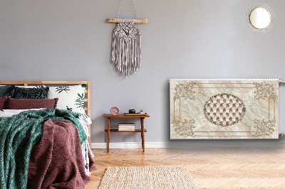 Heizkörperverkleidung magnetisch Elegantes marmormuster