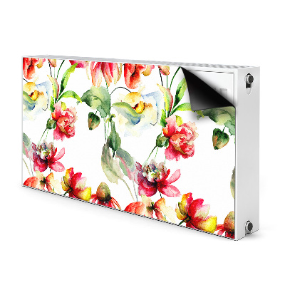 Heizkörperverkleidung magnetisch Wilde blumen