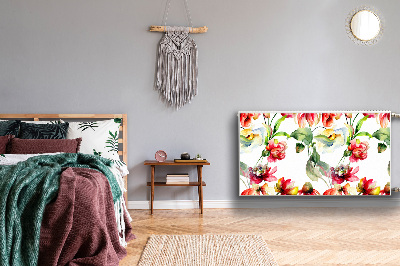 Heizkörperverkleidung magnetisch Wilde blumen