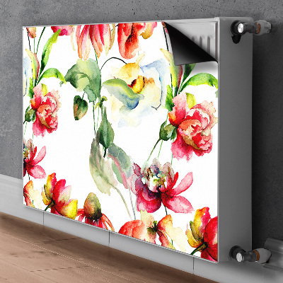 Heizkörperverkleidung magnetisch Wilde blumen
