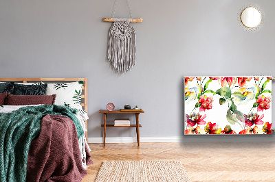 Heizkörperverkleidung magnetisch Wilde blumen