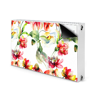 Heizkörperverkleidung magnetisch Wilde blumen