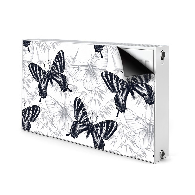 Magnet Heizkörperverkleidung Schmetterlinge zeichnen