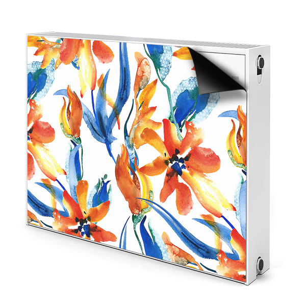 Magnet Heizkörperverkleidung Sonnige blumen