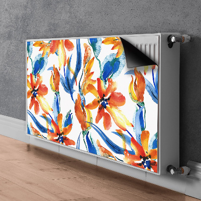 Magnet Heizkörperverkleidung Sonnige blumen