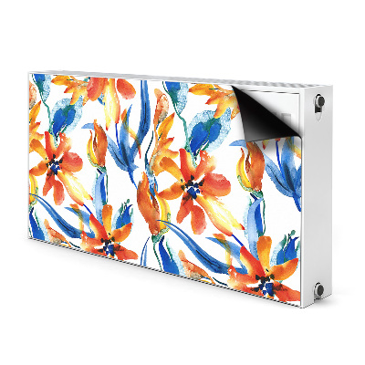 Magnet Heizkörperverkleidung Sonnige blumen