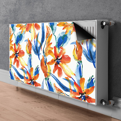 Magnet Heizkörperverkleidung Sonnige blumen