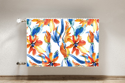 Magnet Heizkörperverkleidung Sonnige blumen