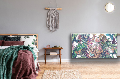 Heizkörperverkleidung magnet Blumen und schmetterlinge