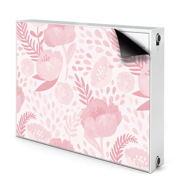 Magnet Heizkörperverkleidung Rosa mohnblumen