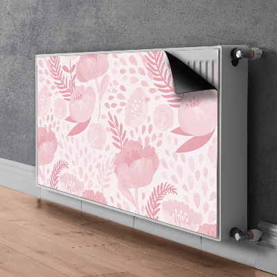 Magnet Heizkörperverkleidung Rosa mohnblumen