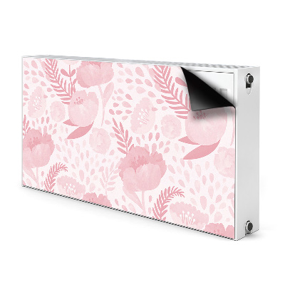 Magnet Heizkörperverkleidung Rosa mohnblumen