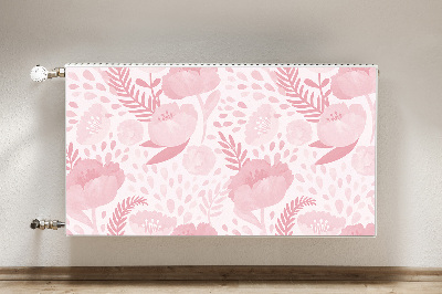 Magnet Heizkörperverkleidung Rosa mohnblumen