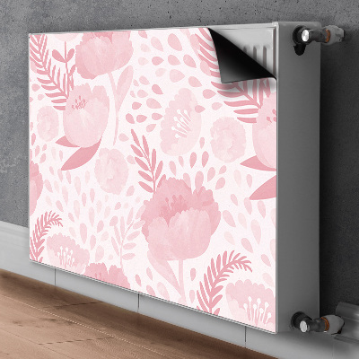 Magnet Heizkörperverkleidung Rosa mohnblumen
