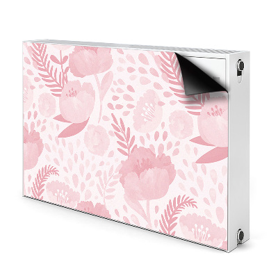 Magnet Heizkörperverkleidung Rosa mohnblumen