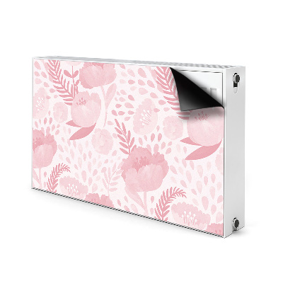 Magnet Heizkörperverkleidung Rosa mohnblumen