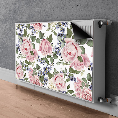 Magnet Heizkörperverkleidung Aquarellrosen