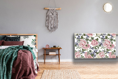 Magnet Heizkörperverkleidung Aquarellrosen