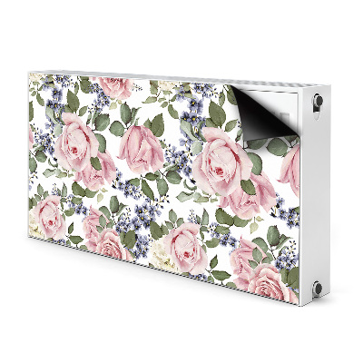 Magnet Heizkörperverkleidung Aquarellrosen