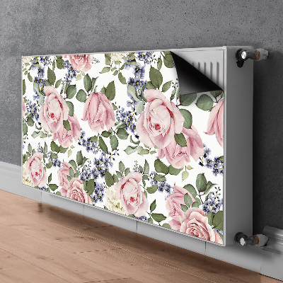 Magnet Heizkörperverkleidung Aquarellrosen